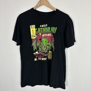 Black Matter, A Wild Cathilhu Comic Book‎ Men Size Large Black Short Sleeve Top